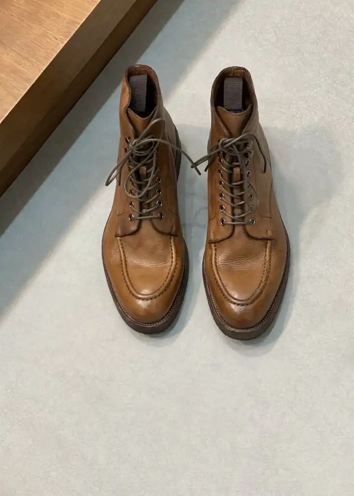 hype Prada Leather Shoes