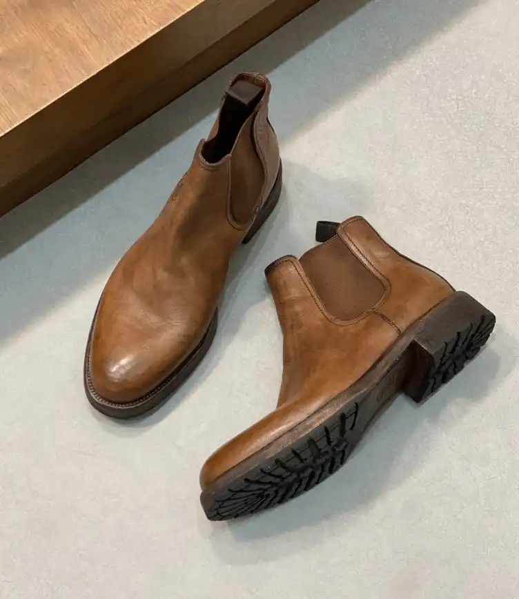 hype Prada Leather Shoes