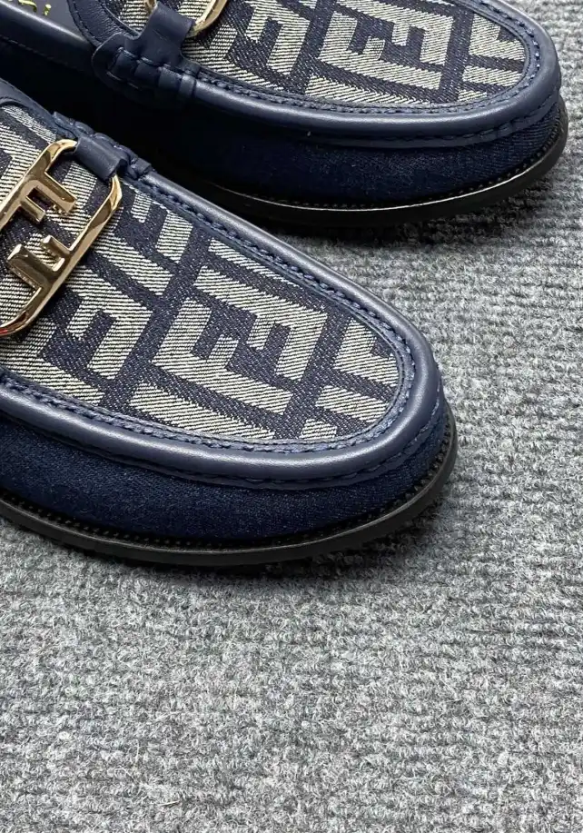 hype Fendi Leather Shoes