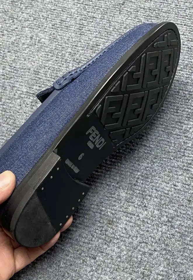 hype Fendi Leather Shoes