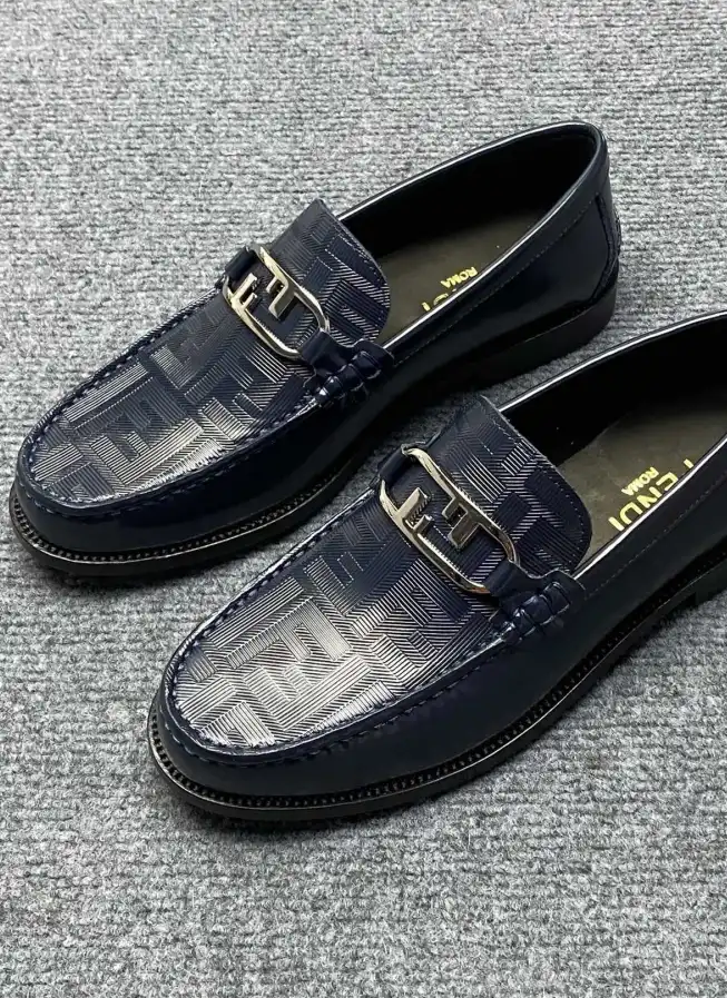 hype Fendi Leather Shoes