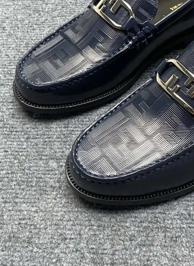 hype Fendi Leather Shoes