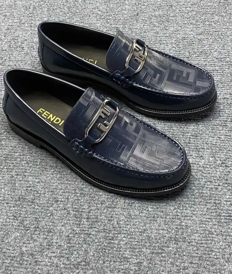 hype Fendi Leather Shoes