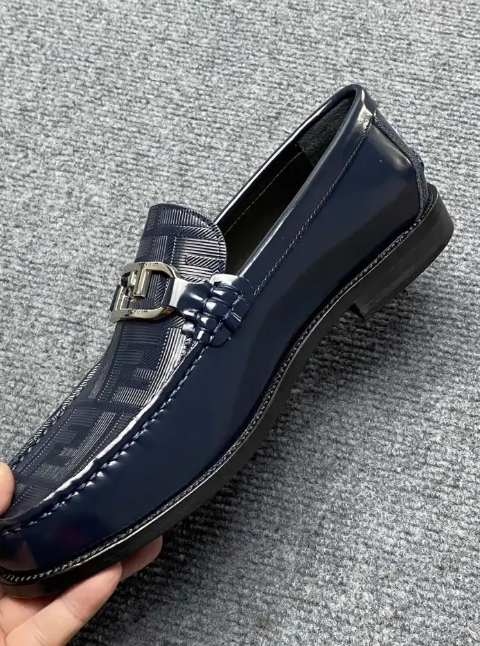 hype Fendi Leather Shoes