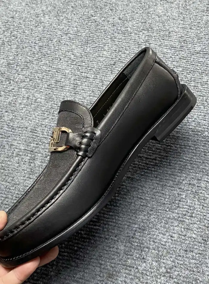 hype Fendi Leather Shoes