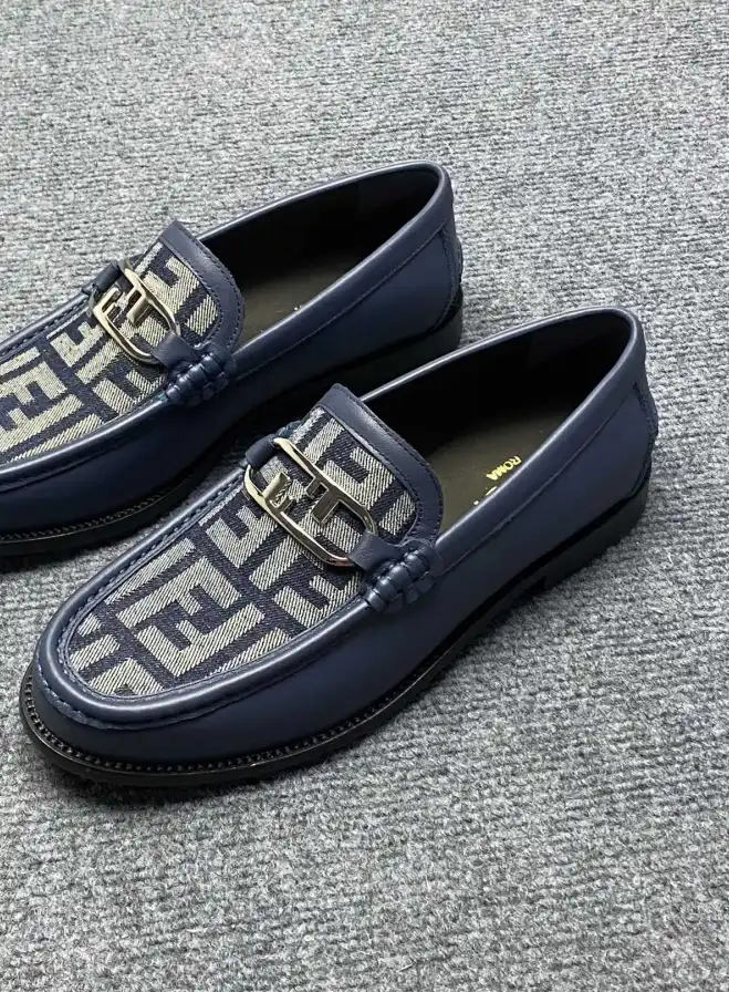 hype Fendi Leather Shoes