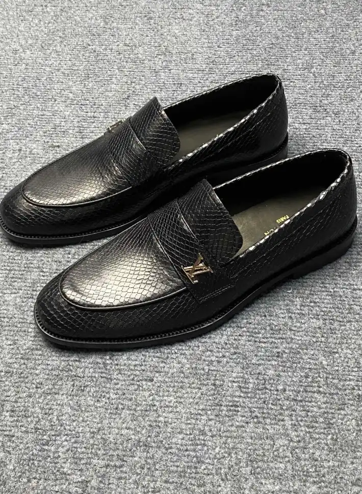 hype LV Leather Shoes