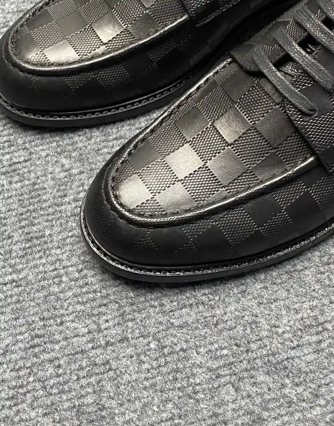 hype LV Leather Shoes