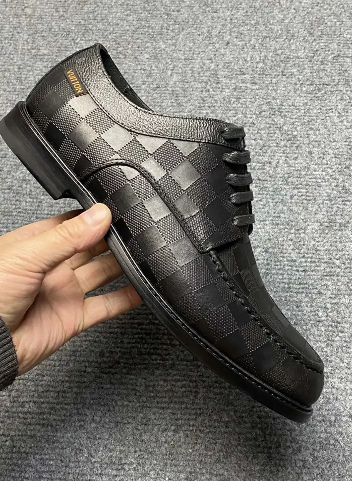 hype LV Leather Shoes