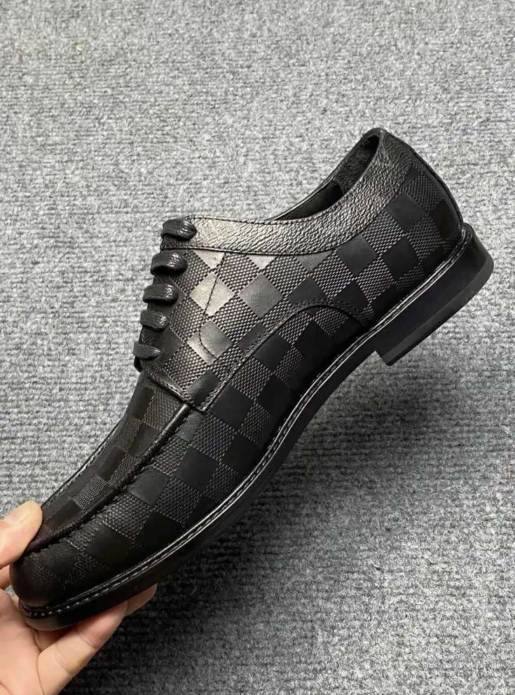 hype LV Leather Shoes