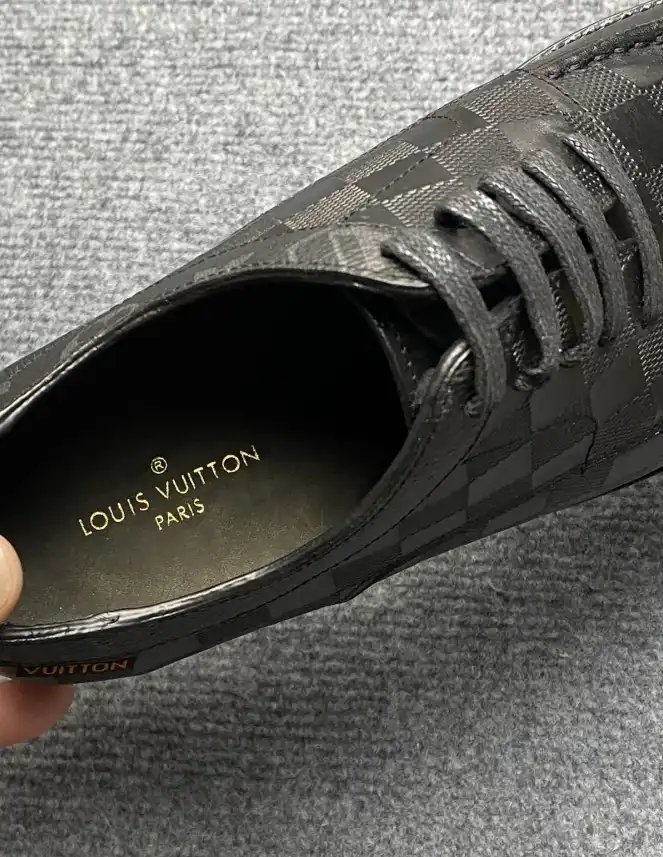 hype LV Leather Shoes