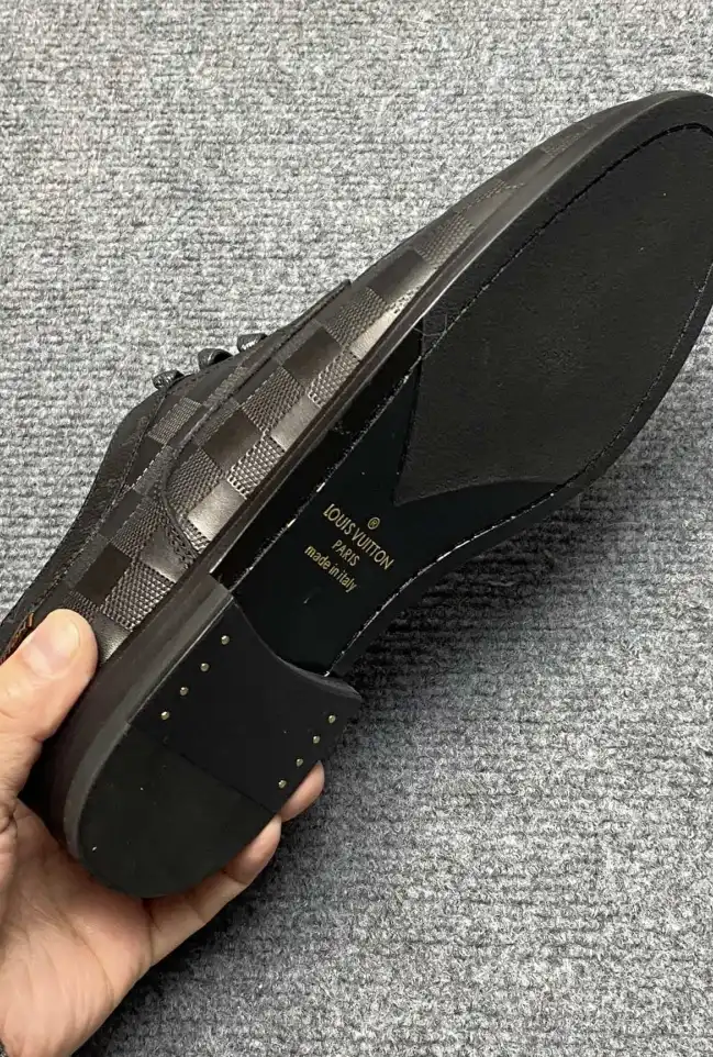 hype LV Leather Shoes