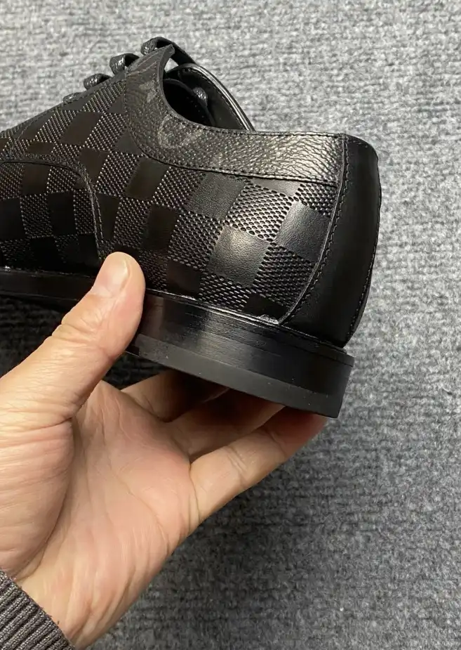 hype LV Leather Shoes