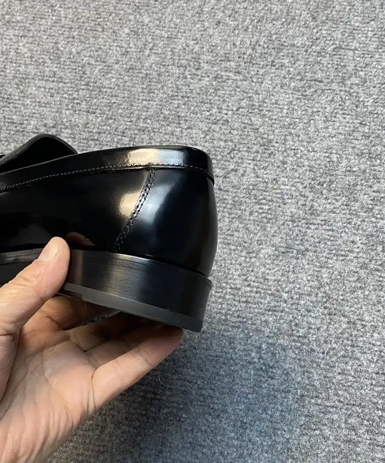 hype Prada Leather Shoes