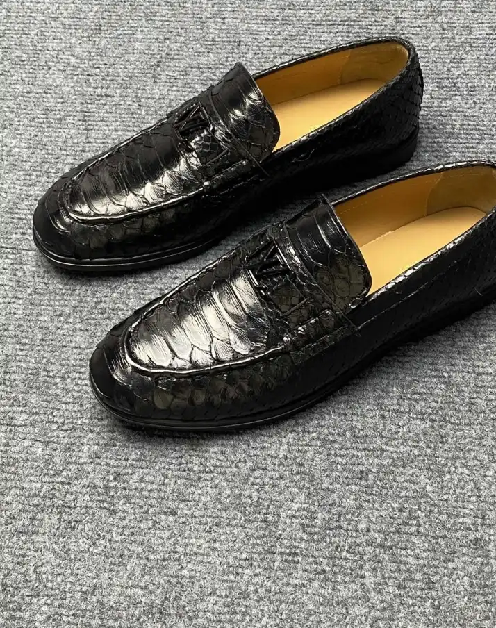 hype LV Leather Shoes