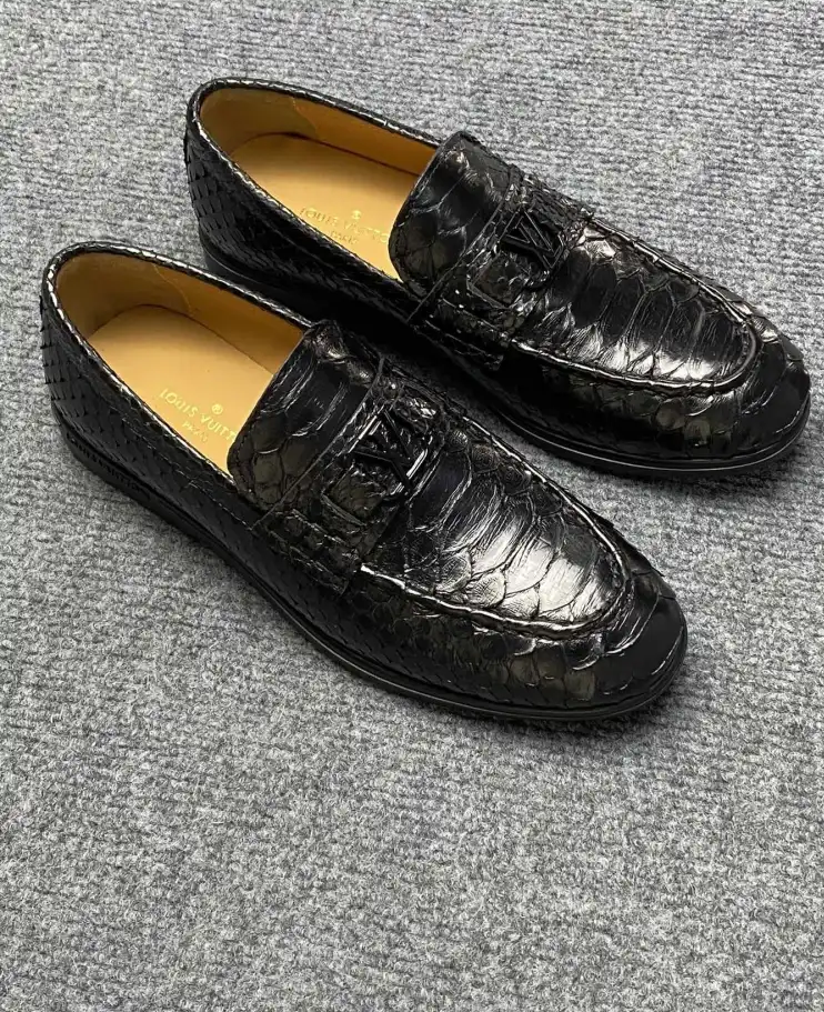 hype LV Leather Shoes