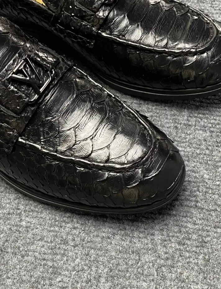 hype LV Leather Shoes