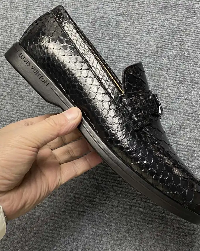 hype LV Leather Shoes