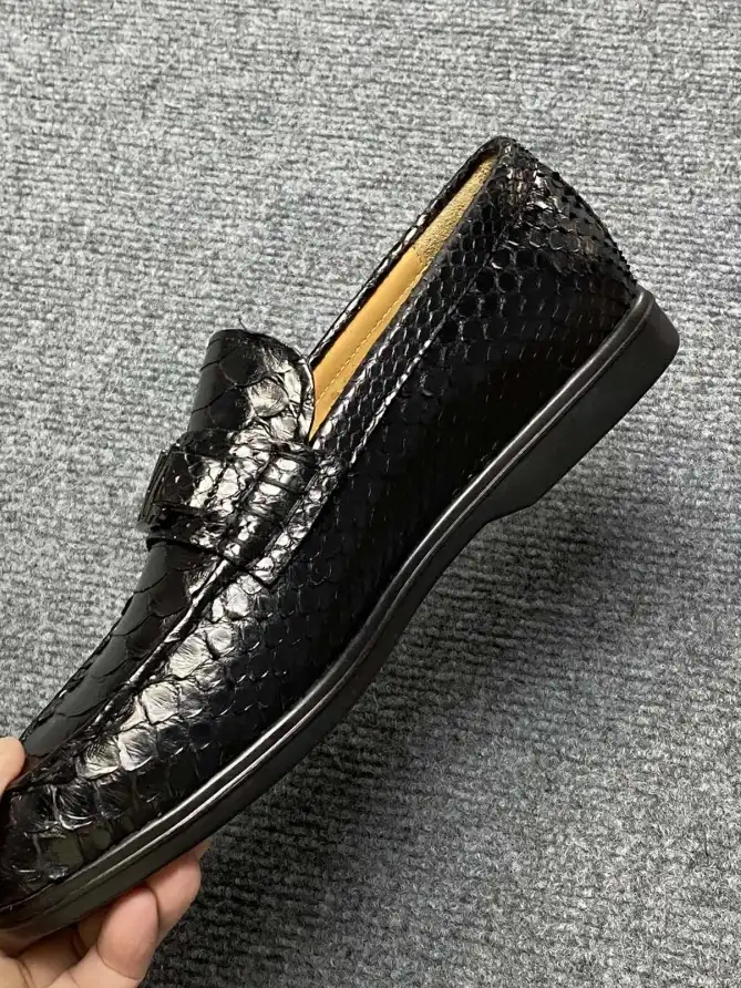 hype LV Leather Shoes