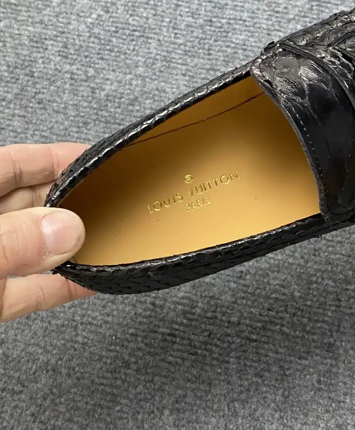 hype LV Leather Shoes