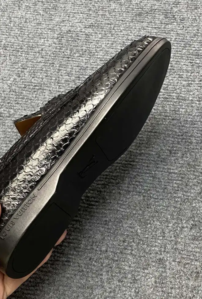 hype LV Leather Shoes