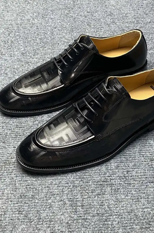 hype Fendi Leather Shoes