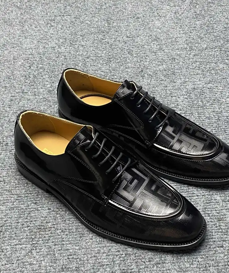 hype Fendi Leather Shoes