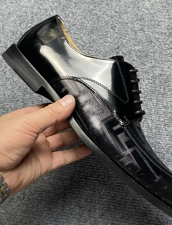 hype Fendi Leather Shoes