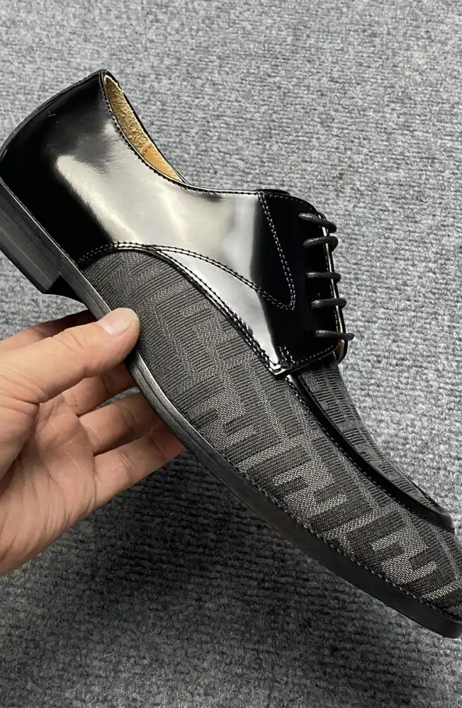 hype Fendi Leather Shoes