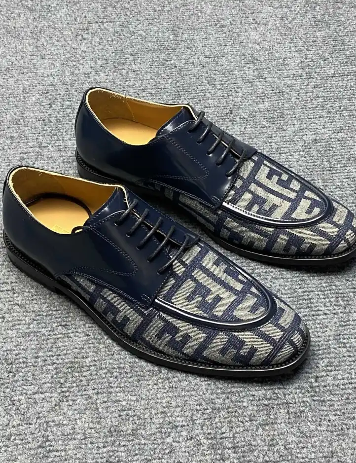 hype Fendi Leather Shoes