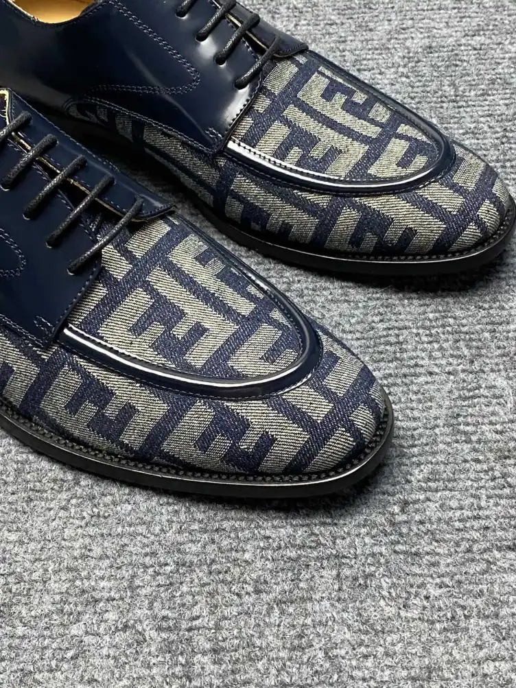 hype Fendi Leather Shoes