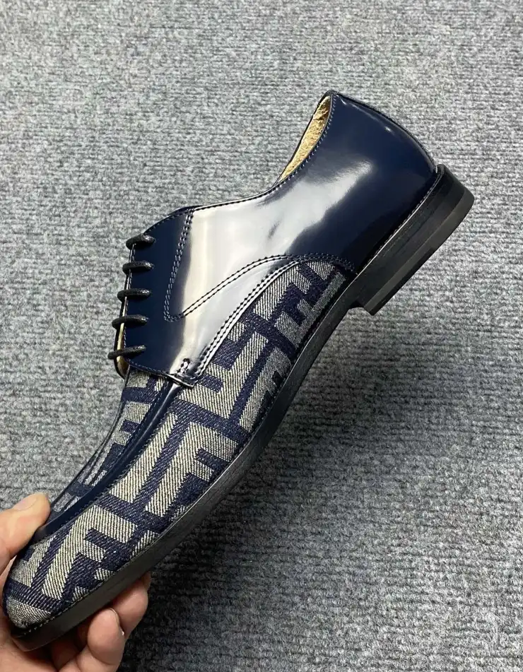 hype Fendi Leather Shoes