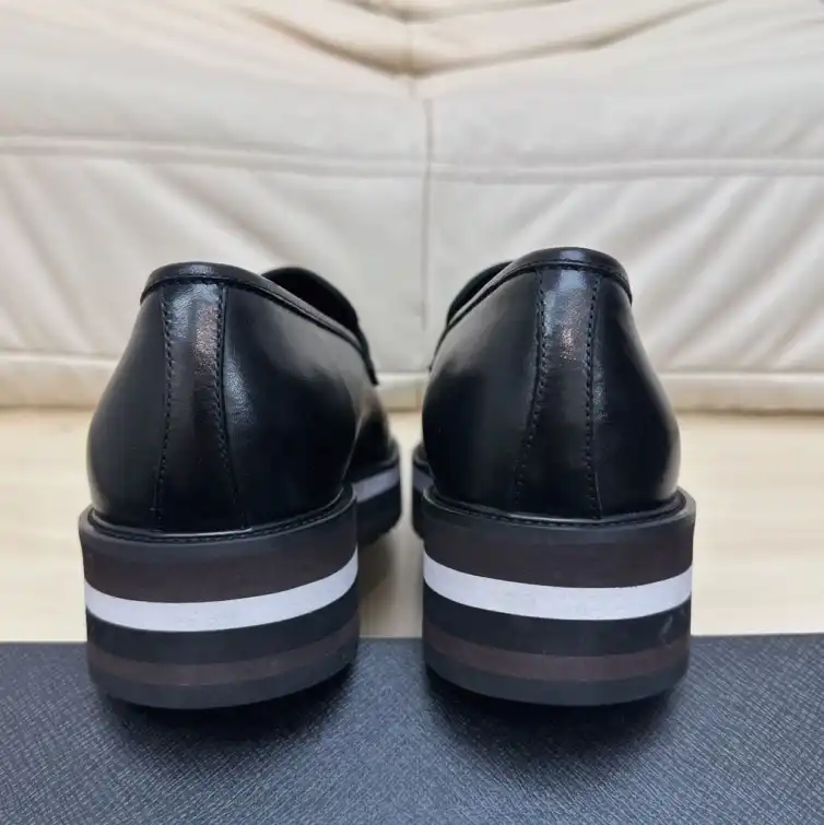 hype Prada Leather Shoes