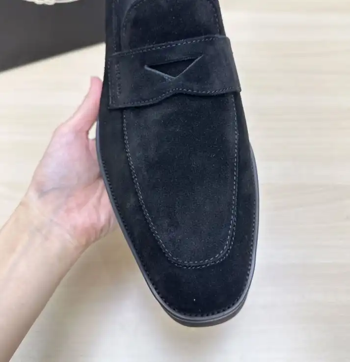 hype Prada Leather Shoes