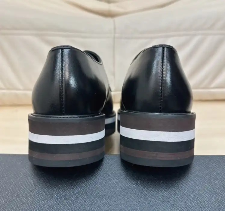 hype Prada Leather Shoes