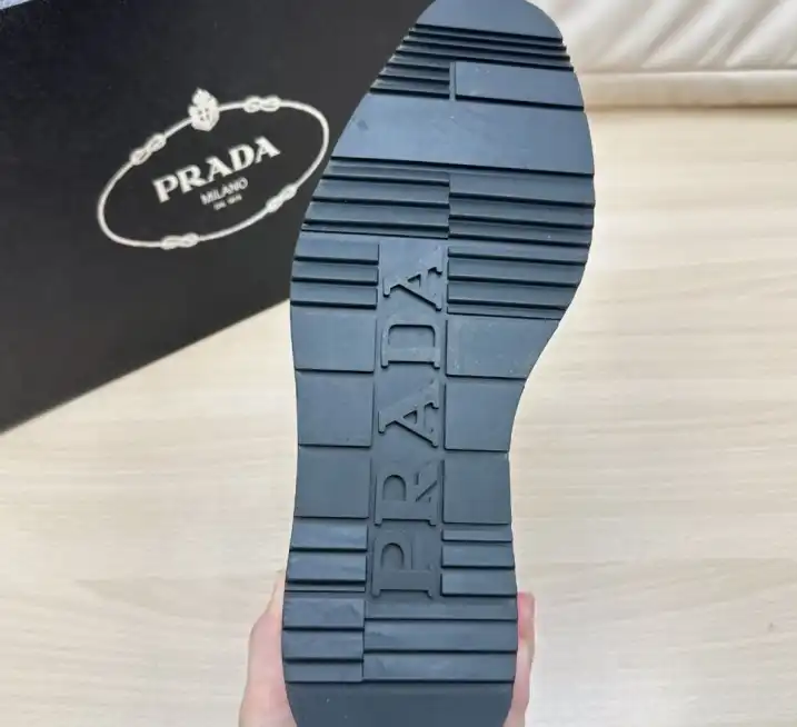 hype Prada Leather Shoes