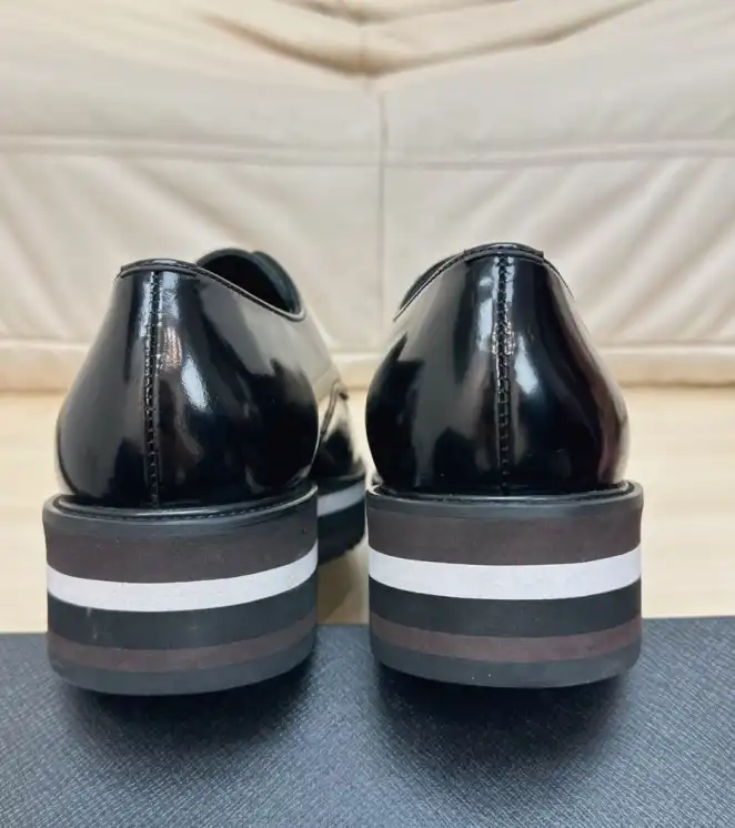 hype Prada Leather Shoes