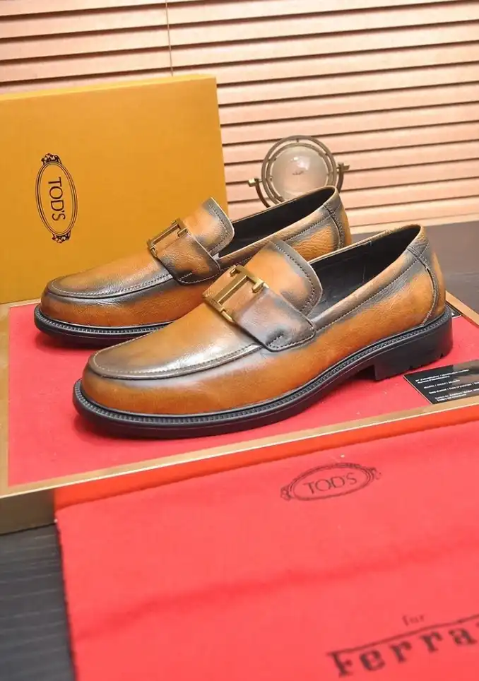 hype Tods Leather Shoes