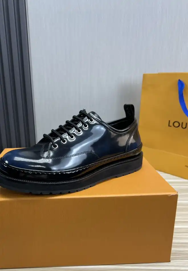 hype LV Leather Shoes