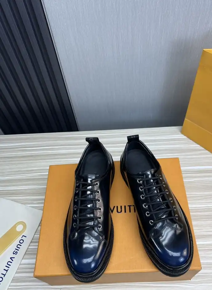 hype LV Leather Shoes