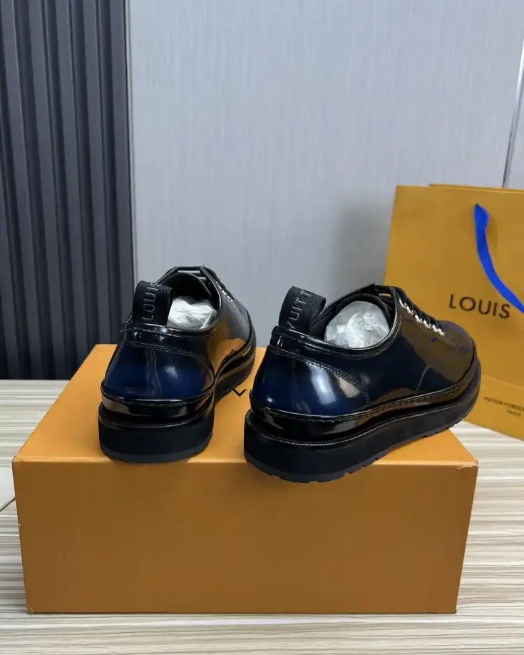 hype LV Leather Shoes