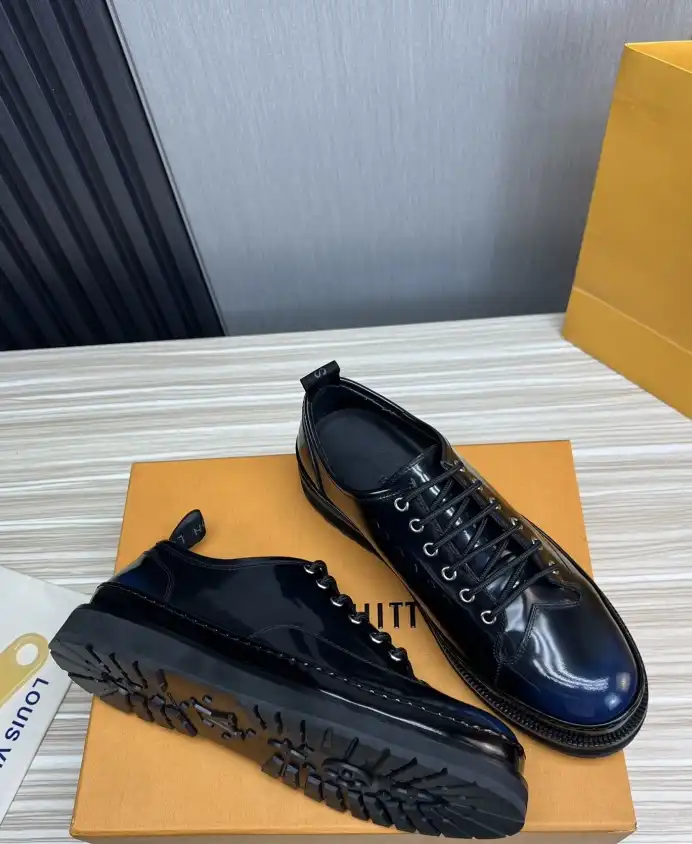 hype LV Leather Shoes