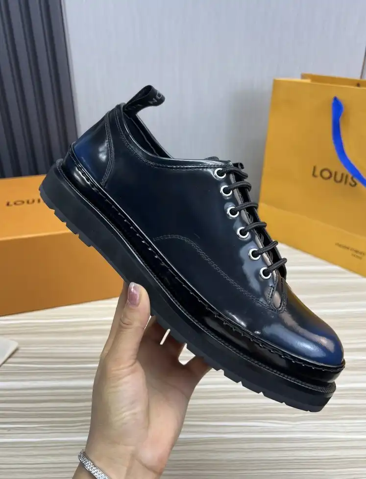 hype LV Leather Shoes