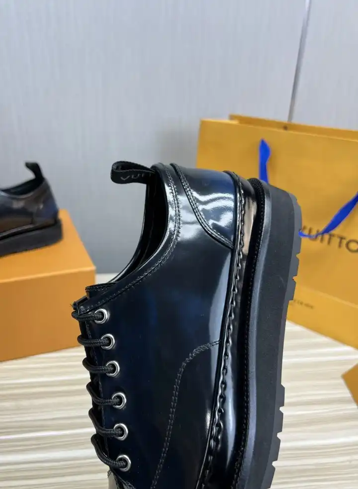 hype LV Leather Shoes