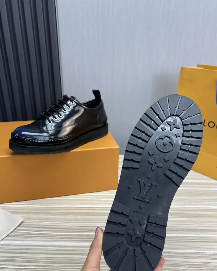 hype LV Leather Shoes