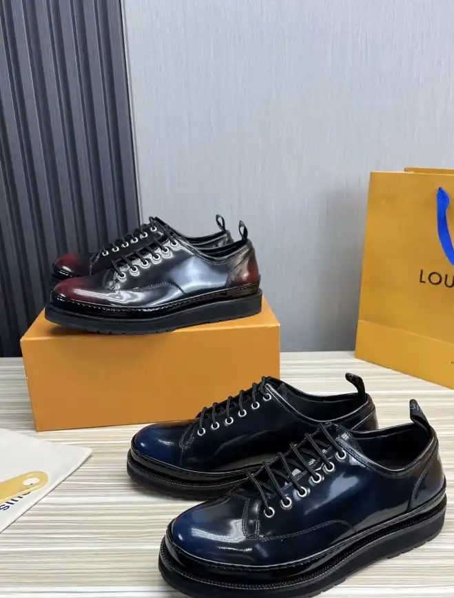 hype LV Leather Shoes