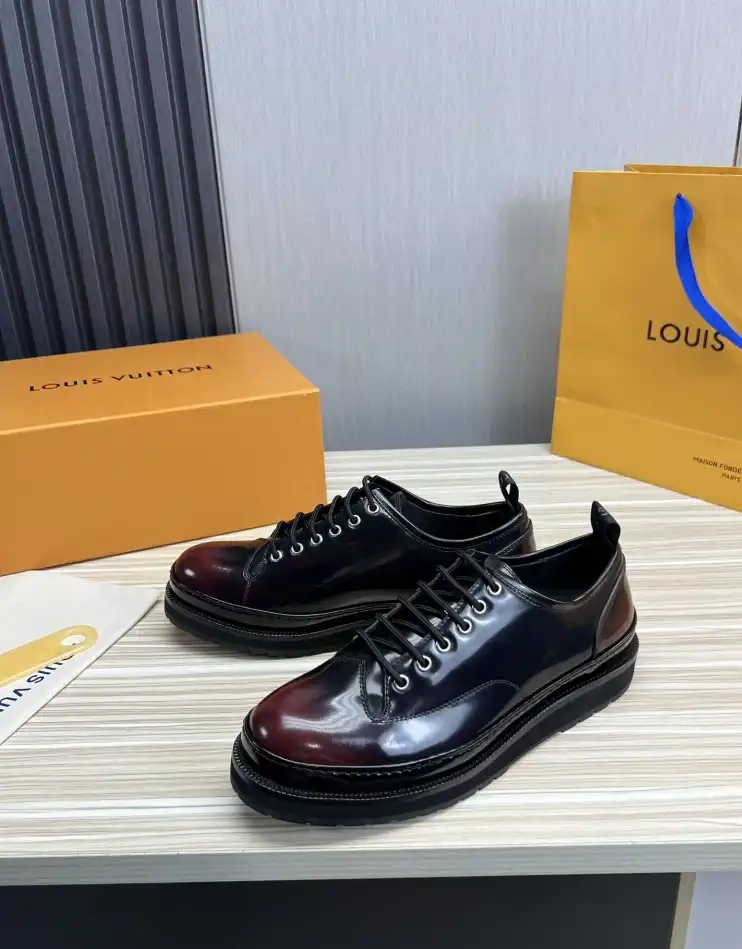 hype LV Leather Shoes