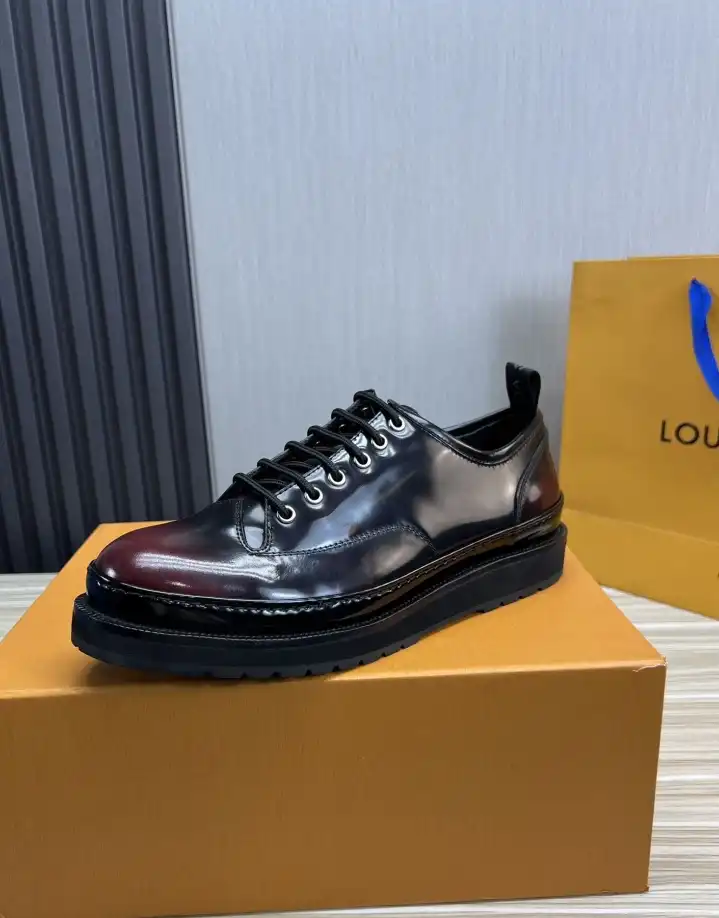 hype LV Leather Shoes