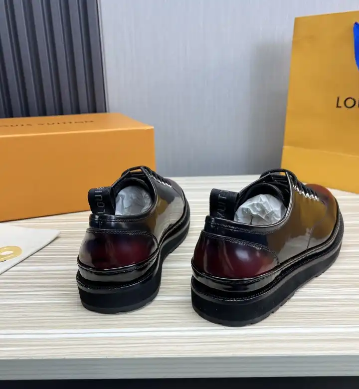 hype LV Leather Shoes