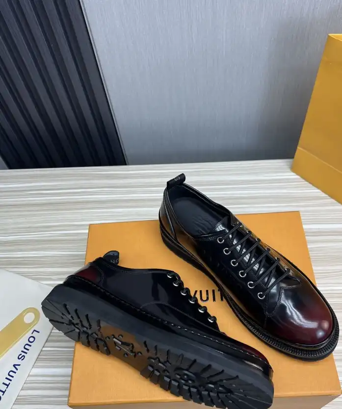 hype LV Leather Shoes